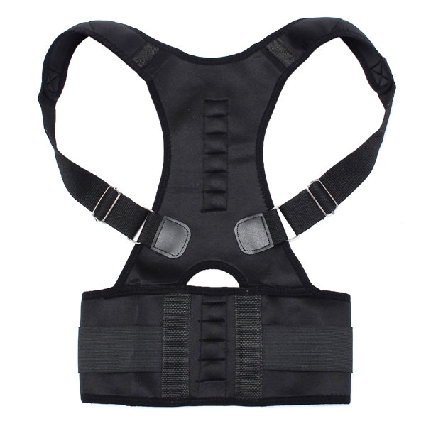 Neoprene-Magnetic-Adjustable-Back-Support-Brace-Posture-Corrector-Lumbar-Shoulder-Belt-1065247