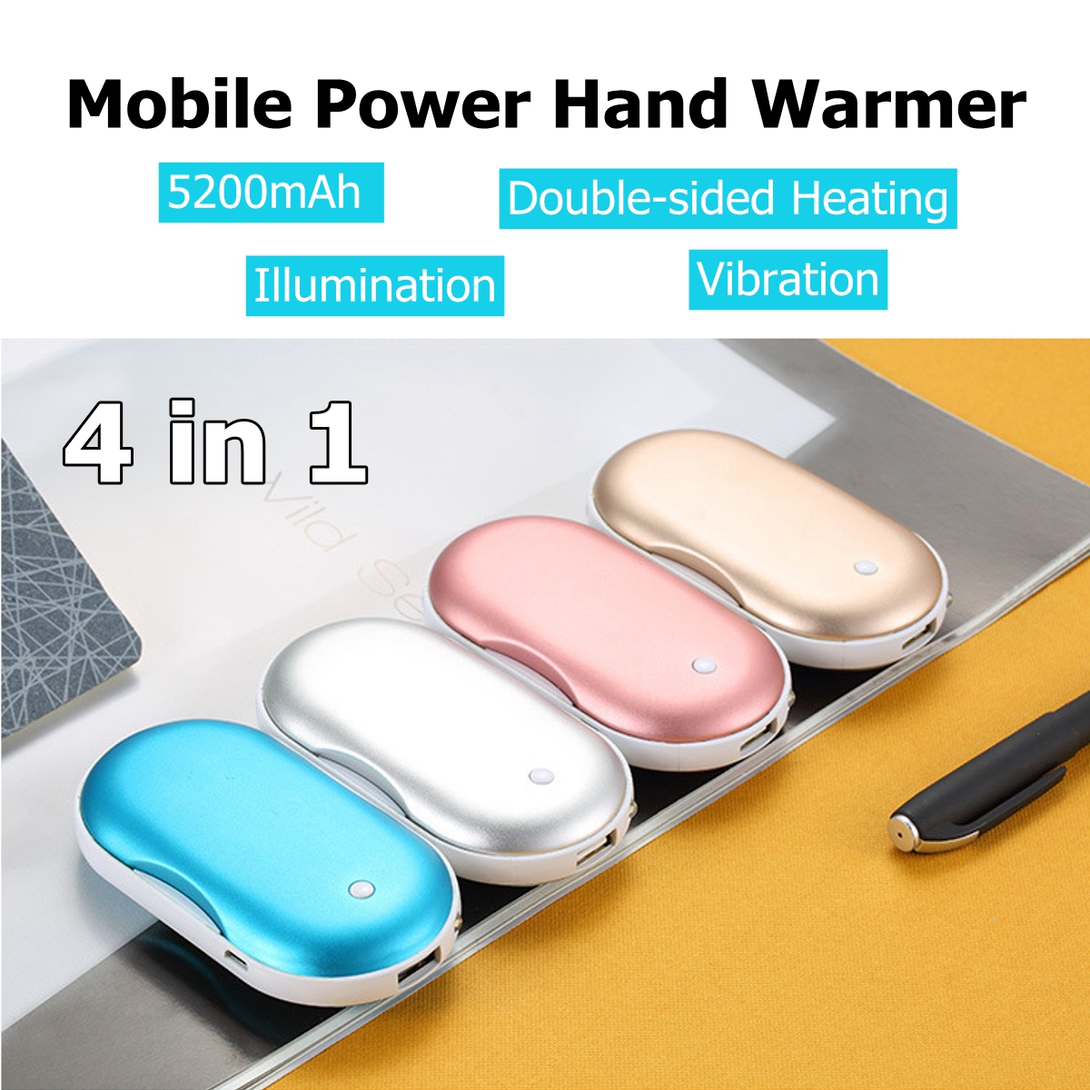 5200mAh-4-In-1-Macarons-Pocket-Hand-Warmer-Heater-Rechargeable-LED-USB-Electric-Mobile-Power-Bank-PT-1413727