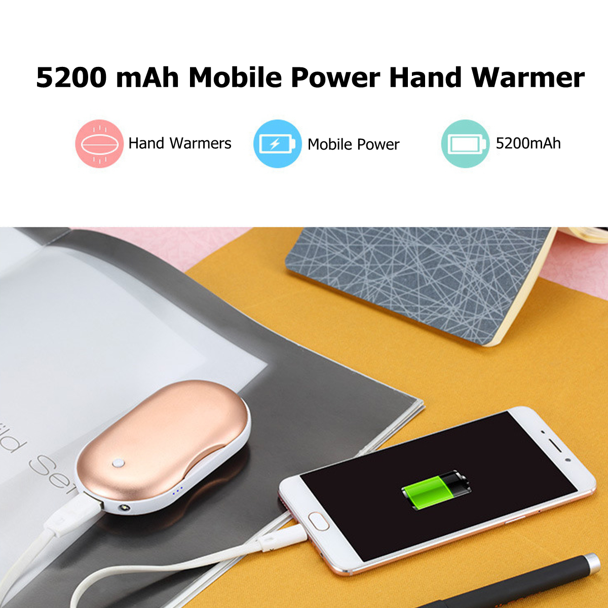 5200mAh-4-In-1-Macarons-Pocket-Hand-Warmer-Heater-Rechargeable-LED-USB-Electric-Mobile-Power-Bank-PT-1413727