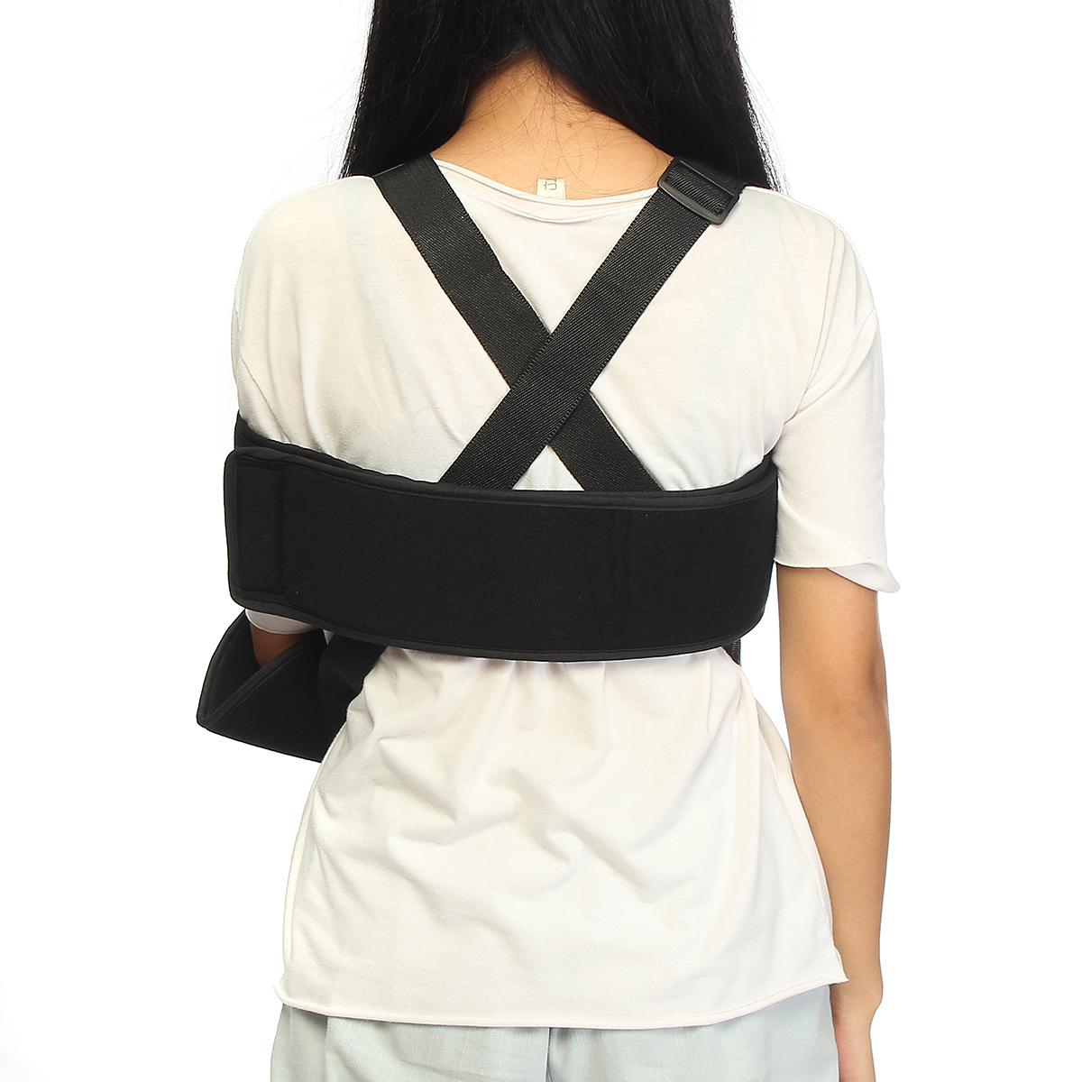 Adjustable-Medical-Arm-Shoulder-Holding-Brace-Elbow-Support-Wrap-Strap-Belt-1192646