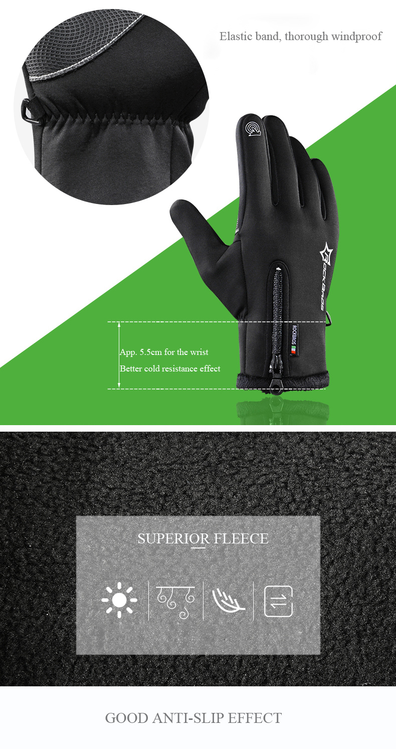 Mens-Unisex-Touch-Screen-Fleece-Gloves-No-Slip-Windproof--Waterproof-1223856