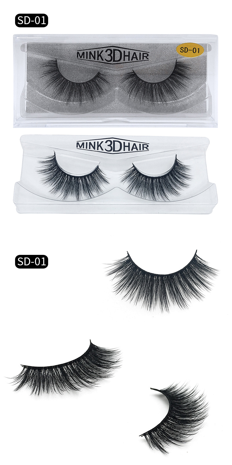 1Pair-3D-Mink-Hair-Black-False-Eyelashes-Makeup-Cosmetics-Handmade-Thick-Natural-Long-1282453