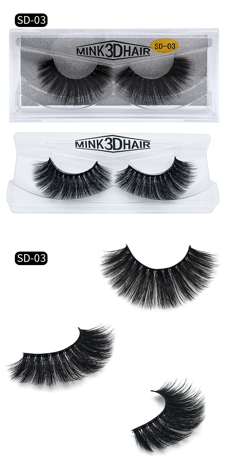 1Pair-3D-Mink-Hair-Black-False-Eyelashes-Makeup-Cosmetics-Handmade-Thick-Natural-Long-1282453