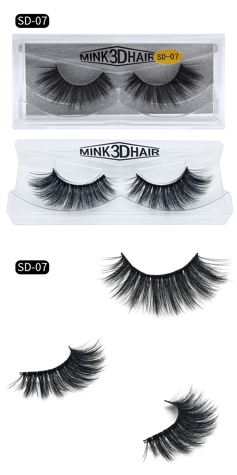 1Pair-3D-Mink-Hair-Black-False-Eyelashes-Makeup-Cosmetics-Handmade-Thick-Natural-Long-1282453