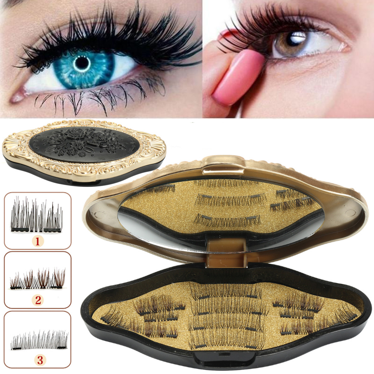 3-Style-Magnetic-Eyelashes-Makeup-Reusable-Long-Natural-Eyelashes-Extension-With-Mirror-1242835