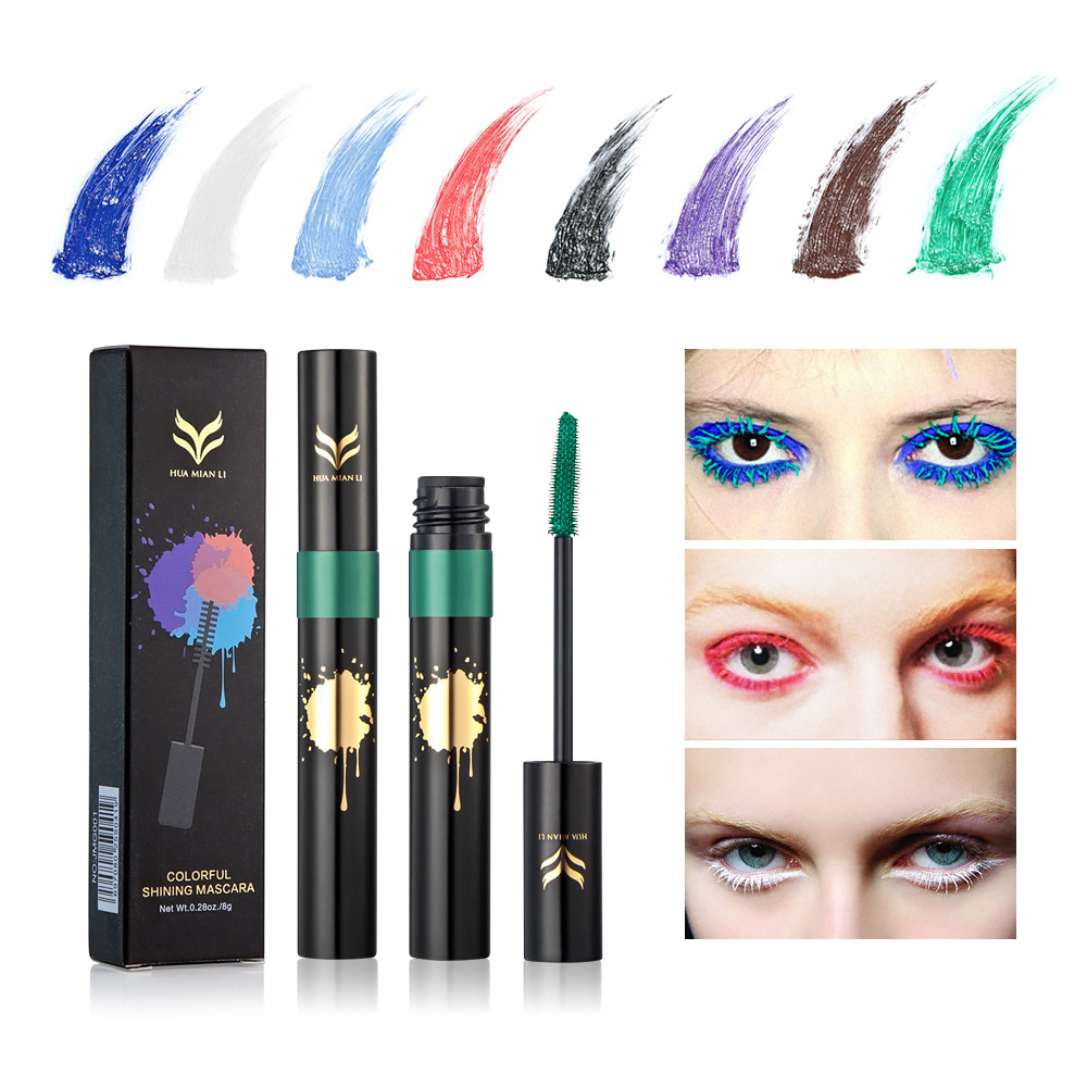HUAMIANLI-Black-White-Blue-Mascara-Halloween-Makeup-Lashes-Quick-Dry-Colorful-Waterproof-Cosplay-1182360
