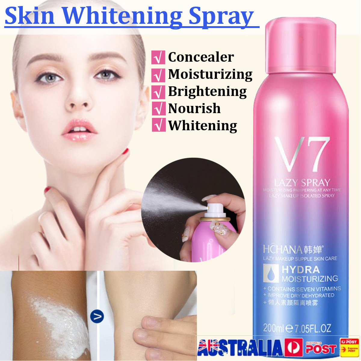 200ml-V7-Skin-Whitening-Cream-Tone-Up-Lazy-Spray-Moisturize-Face-Body-Concealer-1350691