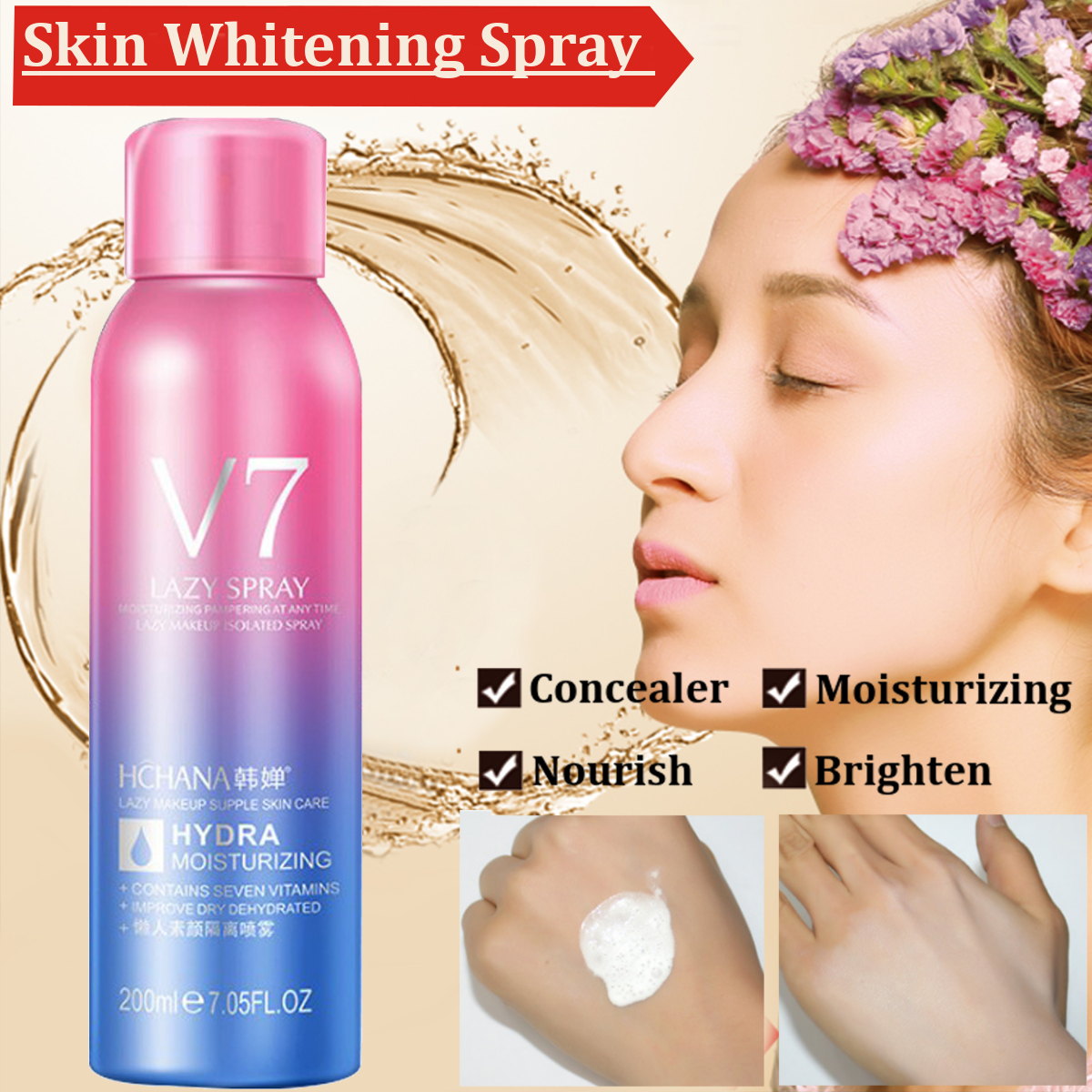 200ml-V7-Skin-Whitening-Cream-Tone-Up-Lazy-Spray-Moisturize-Face-Body-Concealer-1350691