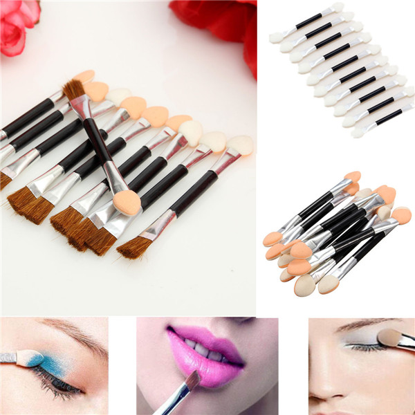 10pcs-Double-End-Eye-Shadow-Brush-Sponge-Eyeliner-Makeup-Brushes-Cosmetic-Tool-1017005