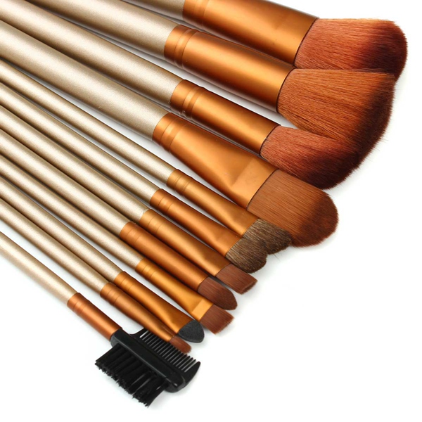 12Pcs-Gold-Professional-Makeup-Blush-Eye-Shadow-Eyeliner-Brush-Set-with-Zipper-Leather-Bag-Kit-1023172