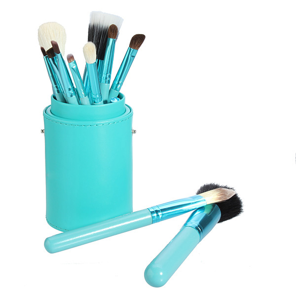 12Pcs-Professional-Makeup-Cosmetic-Brush-Set-Cylinder-Leather-Case-89034