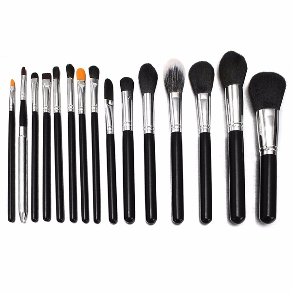 15Pcs-Makeup-Brushes-Eye-Shadow-Foundation-Blush-Powder-Cream-Cosmetic-Tools-Black-Pink-Blue-Yellow-1079926