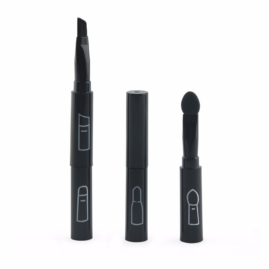 4-In-1-Black-Eye-Makeup-Brushes-Kit-Eyebrow-Lip-Shaving-Sponge-Eyeshadow-Brush-Cosmetic-Tool-1114687