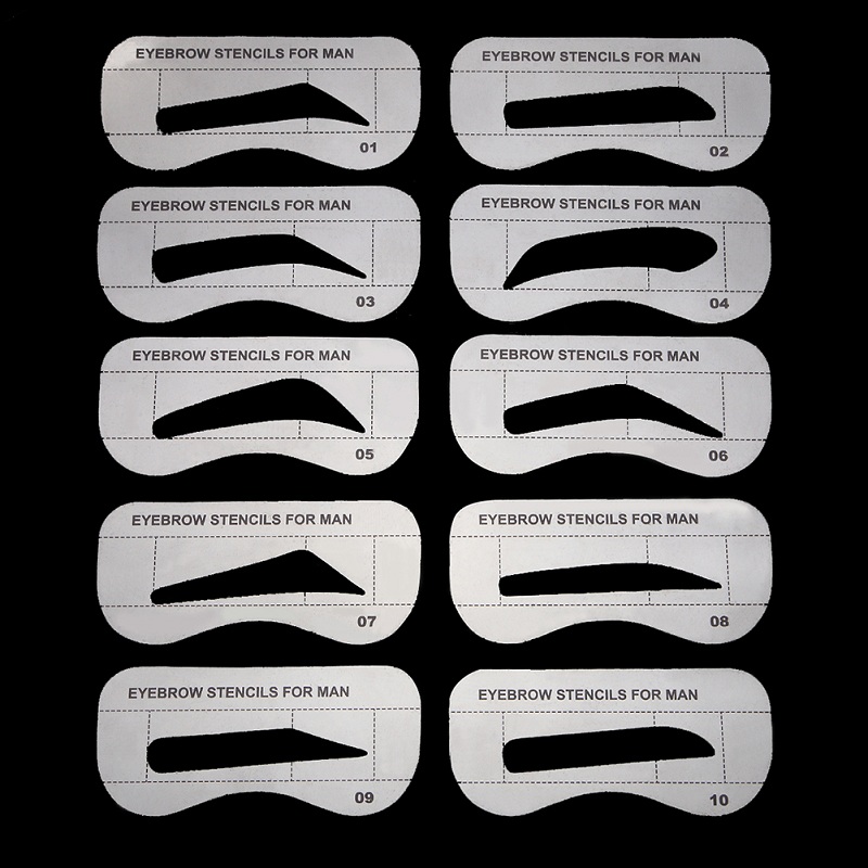 10pcs-Men-Eyebrow-Card-Drawing-Guide-Card-Brow-Template-Eyes-Makeup-Shaping-Design-Eyebrow-Stencils-1194654