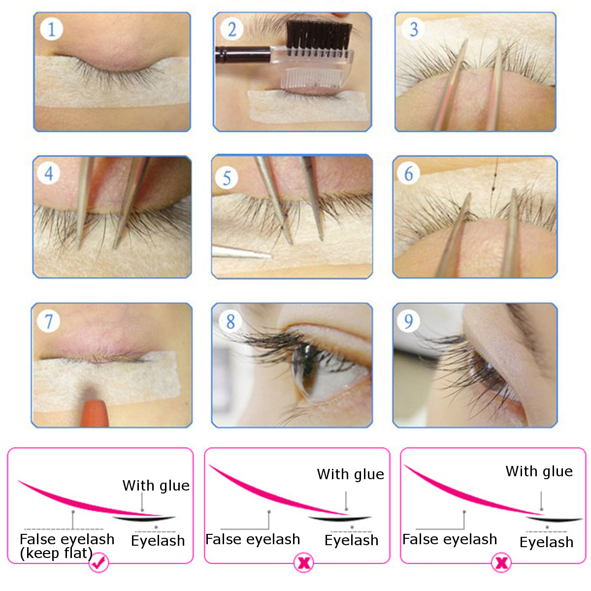 15-in-1-Individual-False-Eyelash-Extension-Kit-Grafting-Strip-Glue-Mascara-Wands-Tweezers-Makeup-Cle-1160210