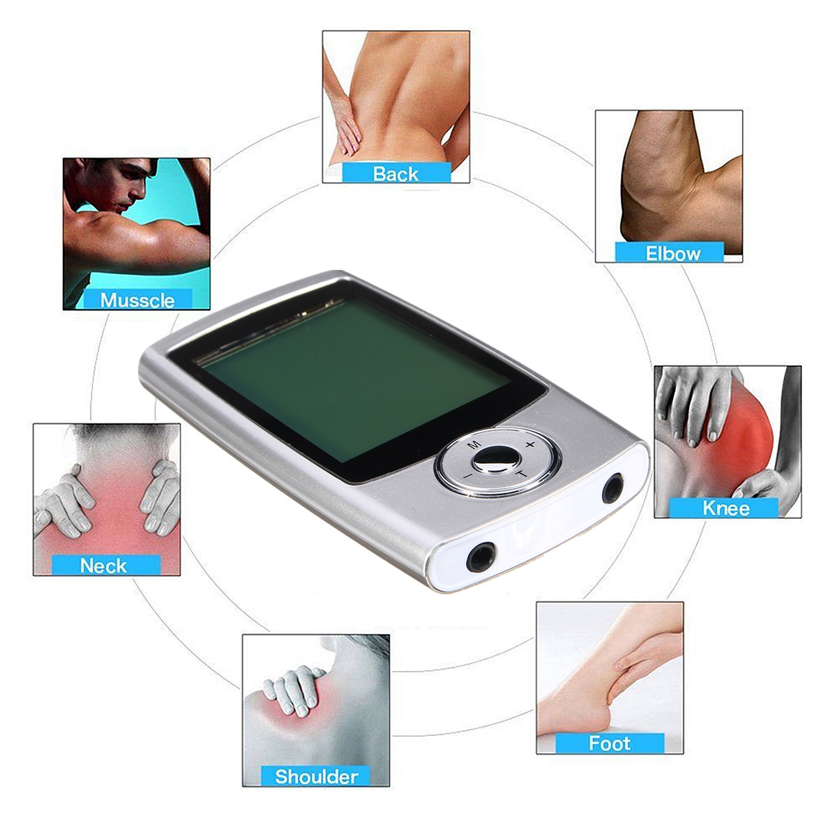 16-Modes-Portable-Electric-Pulse-TENS-EMS-Massager-Therapy-Machine-Dual-Output-1257485