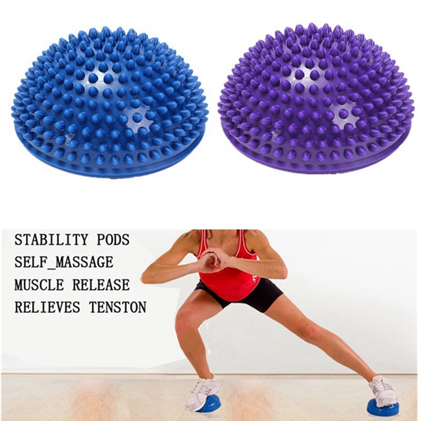 16cm-Half-Round-Yoga-Balance-Spiky-Massager-Ball-Stepping-Stone-Foot-Sole-Trigger-Point-Hemisphere-1066155