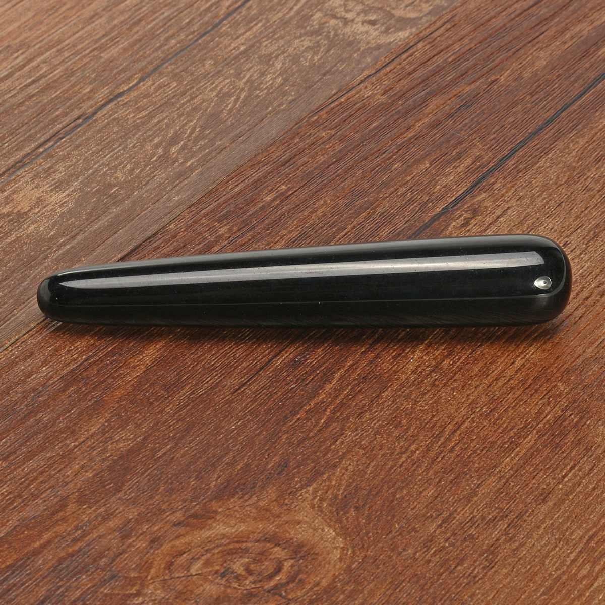 433quot-Black-Natural-Quartz-Crystal-Massage-Wand-Guasha-Massage-Tool-Reiki-Healing-Stone-Manual-Mas-1420836