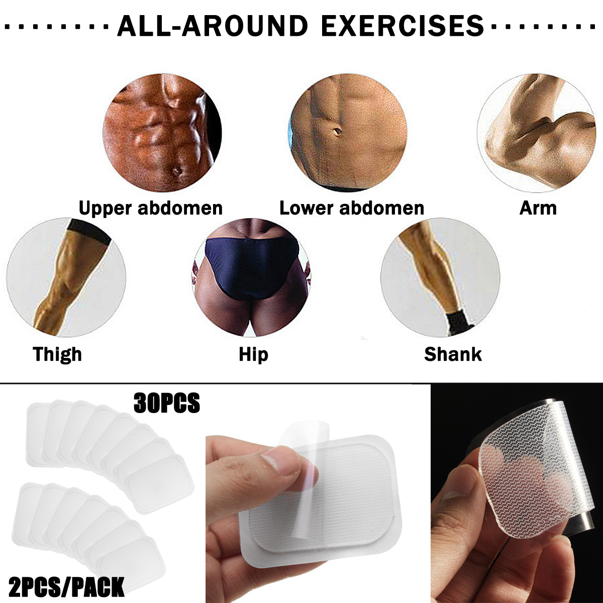 30Pcs-Replace-Gel-Sheet-Pads-For-Abdominal-Health-Stick-Muscle-Training-Fitness-Exerciser-ABS-Traine-1483562