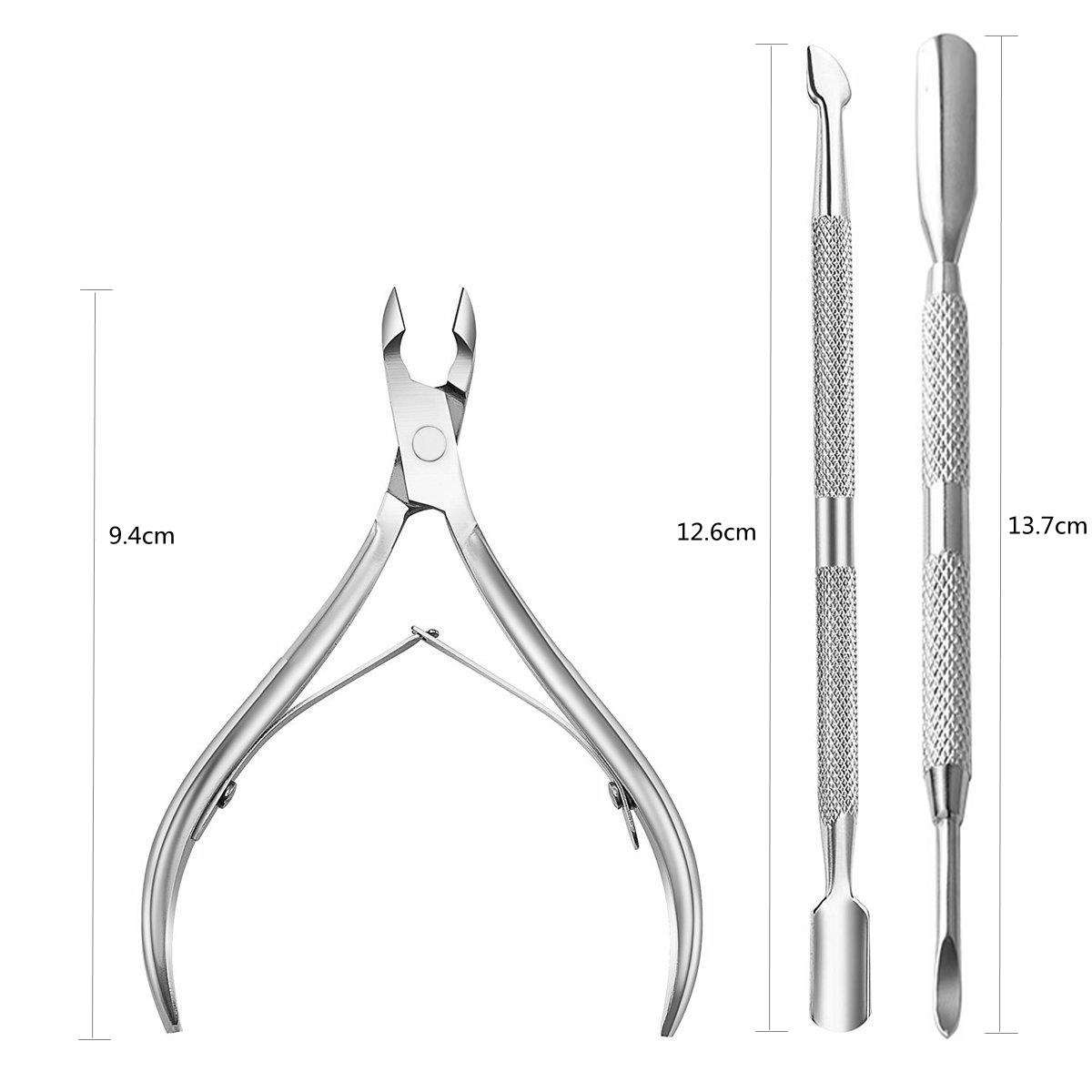 3pcs-Stainless-Steel-Nail-Cuticle-Spoon-Pusher-Remover-Cutter-Nipper-Clipper-Set-1021003