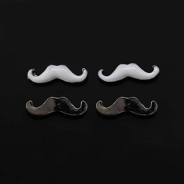 100pcs-Alloy-White-Moustache-3D-Nail-Art-Decoration-911487