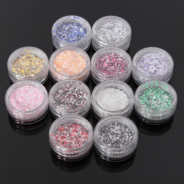 12Pcs-Glitter-Nail-Art-Tips-Acrylic-Powder-Dust-Manicure-Set-942955