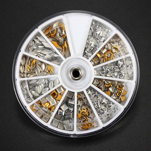 6-Style-3D-Nail-Art-Decoration-Metallic-Plate-Round-Wheel-80718