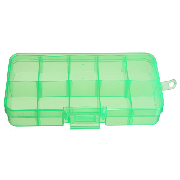 10-Slots-Detachable-Pill-Box-Adjustable-Nail-Decoration-Case-Cosmetic-Organizer-Compartment--Storage-1036610