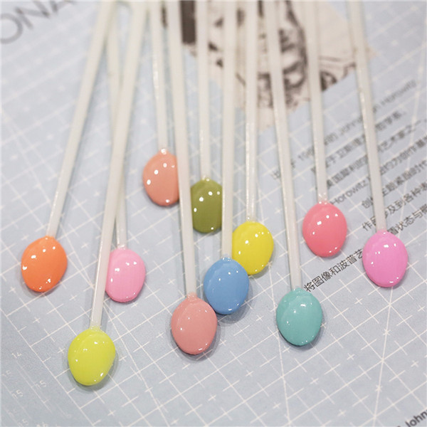 100pcs-Spoon-shaped-Nail-Art-UV-Polish-Display-Color-Chart-Card-DIY-Design-Practice-Tool-1071246