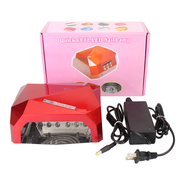 18Watt-100-240V-Diamond-Shape-LED-Lamp-Nail-Art-UV-Gel-Dryer-918534