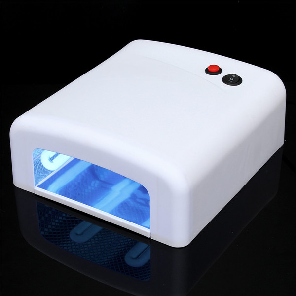 36W-Nail-Art-UV-Lamp-Gel-Polish-Curing-Dryer-Light-Acrylic-Manicure-Set-White-110V-220V-1018627