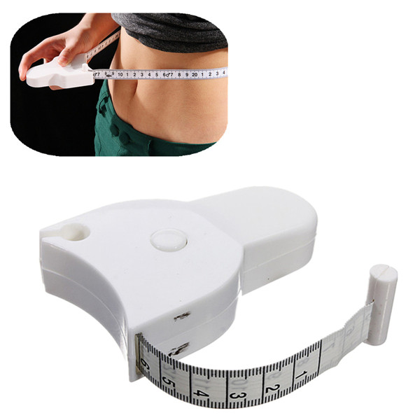 Accurate-Fitness-Body-Tape-Measuring-Waist-Retractable-Ruler-Measure-150cm-1015216