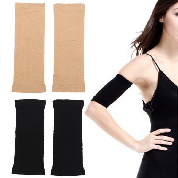 Elastic-Women-Arm-Shaper-Shapewear-Upper-Arm-Shapers-Belt-Black-Nude-1003019