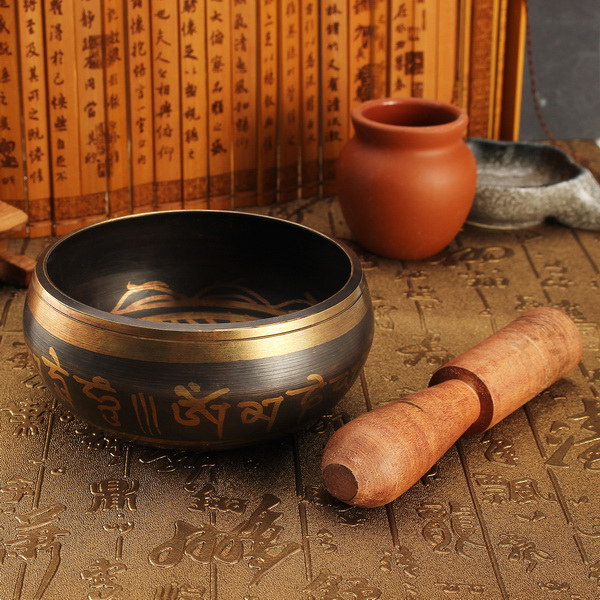 105mm-Tibetan-Yoga-Singing-Bowl-Brass-Buddhism-Chime-Resonance-Meditation-Chakara-1105110