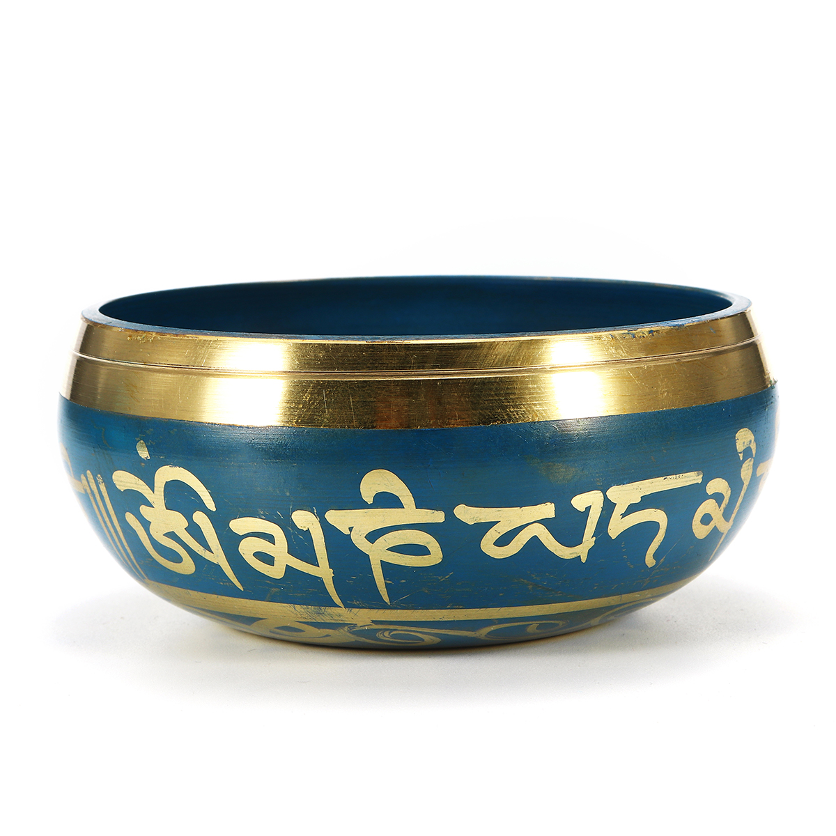 85mm-Blue-Tibetan-Yoga-Singing-Bowl-Buddhism-Chime-Resonance-Meditation-Chakara-1244541