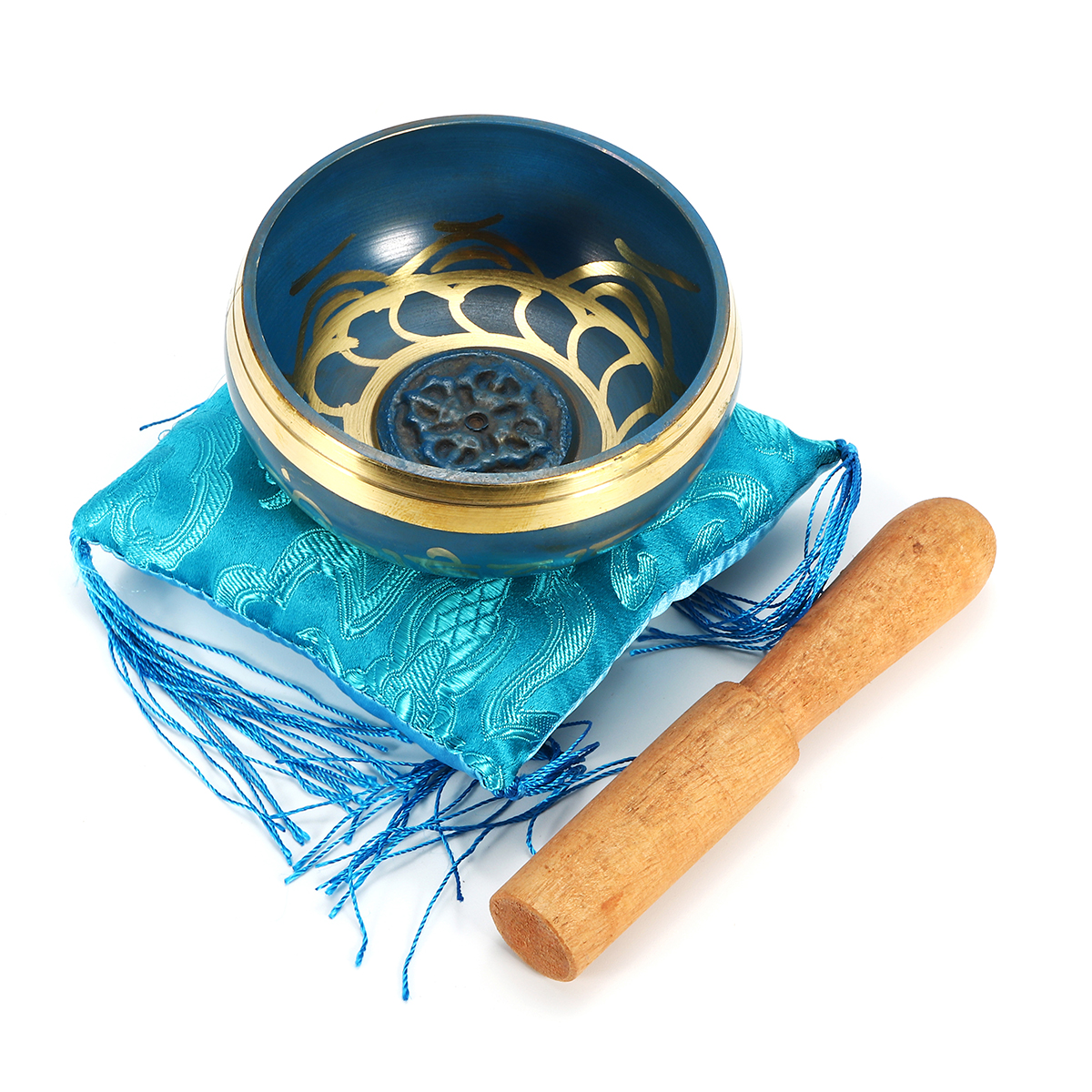 85mm-Blue-Tibetan-Yoga-Singing-Bowl-Buddhism-Chime-Resonance-Meditation-Chakara-1244541