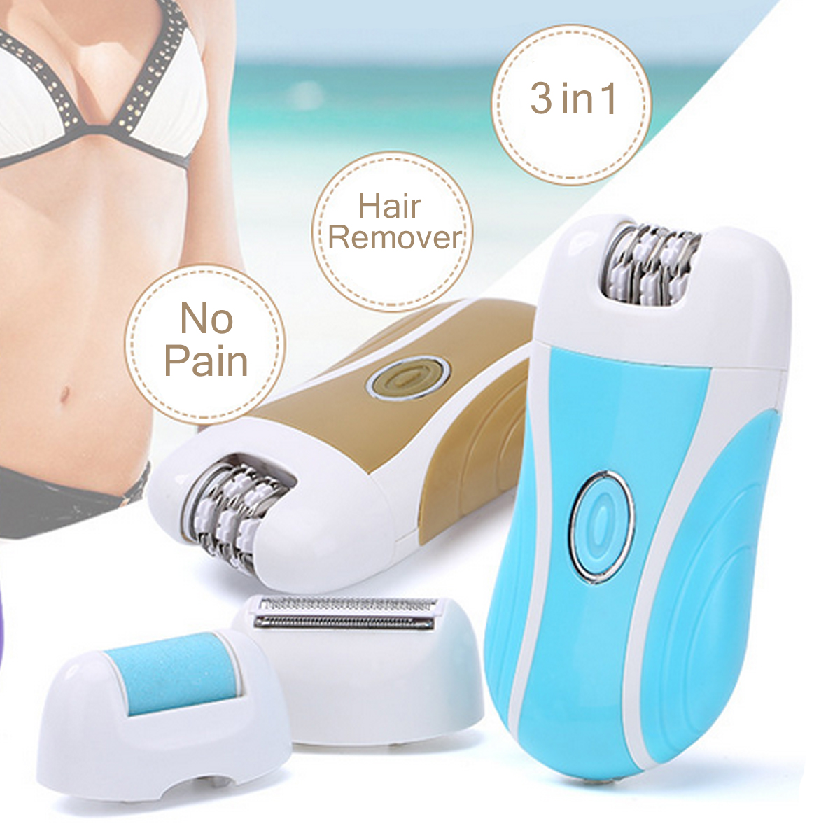 3-in-1-Body-Hair-Removal-Electric-Epilator-Remover-Shaving-No-Pain-Shaver-Callus-1170041