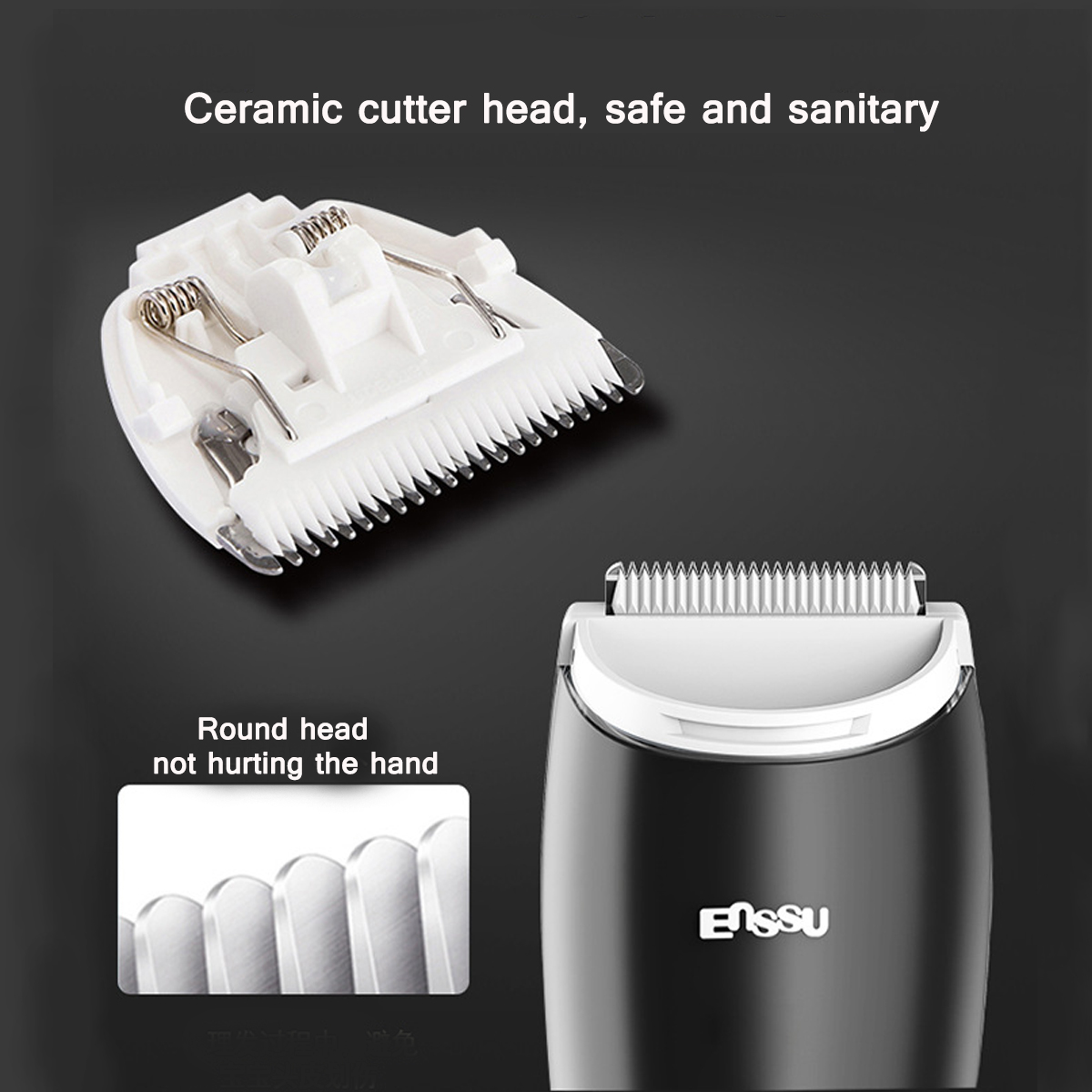 20PCS-Silent-Baby-Electric-Shaver-Beard-Hair-Clipper-Trimmer-Set-1409792