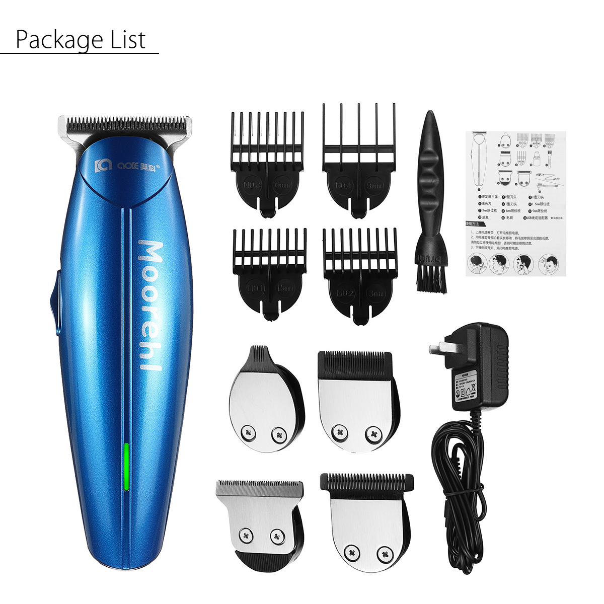 AK6189-Electric-Men-Hair-Trimmer-Clipper-Justerbar-Cutting-Barber-Head-Shaver-Remover-1433733