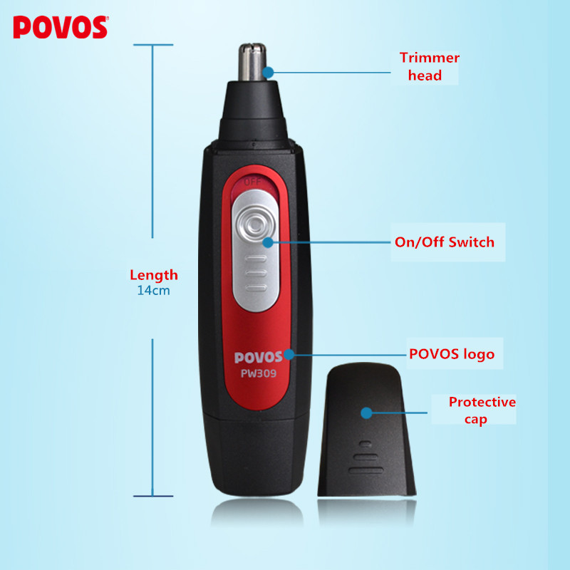 POVOS-PW309-Nose-Ear-Hair-Trimmer-for-Men-Women-Washable-Hair-Removal-Stainless-Steel-Portable-1426065