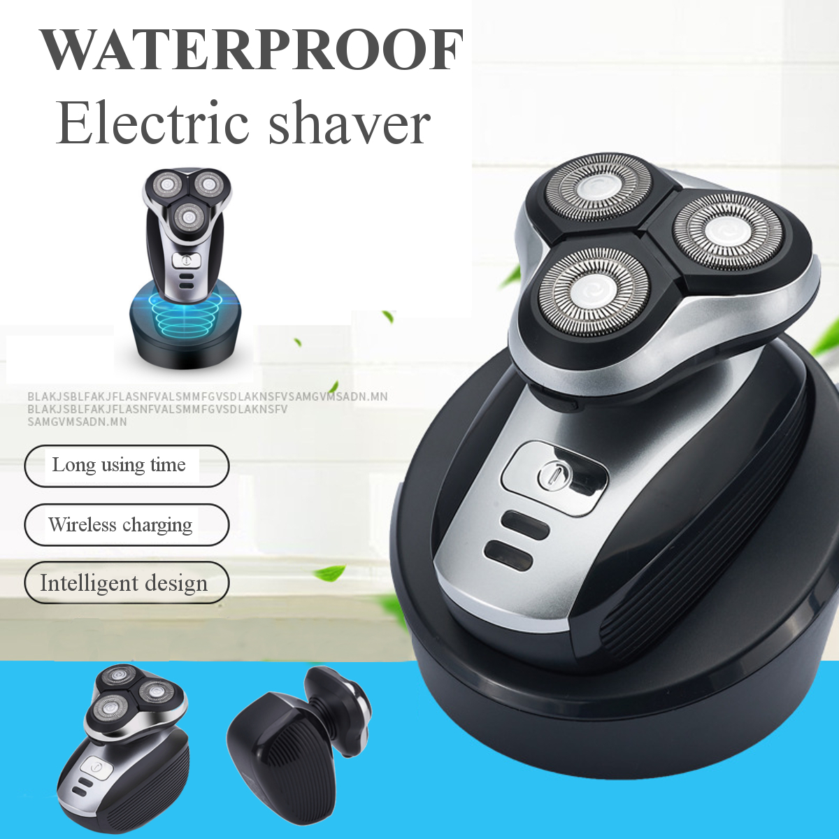 220V-Electric-Shaver-3-Head-Waterproof-Rechargable-Clipper-Bald-Head-Shaver-1400761