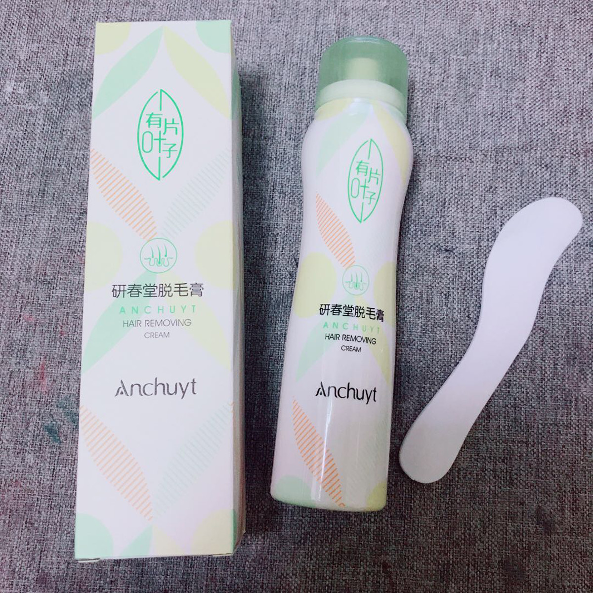 150g-Unisex-Depilatory-Bubble-Green-Leaves-Hair-Removal-Cream-Body-Leg-Armpit-1358188