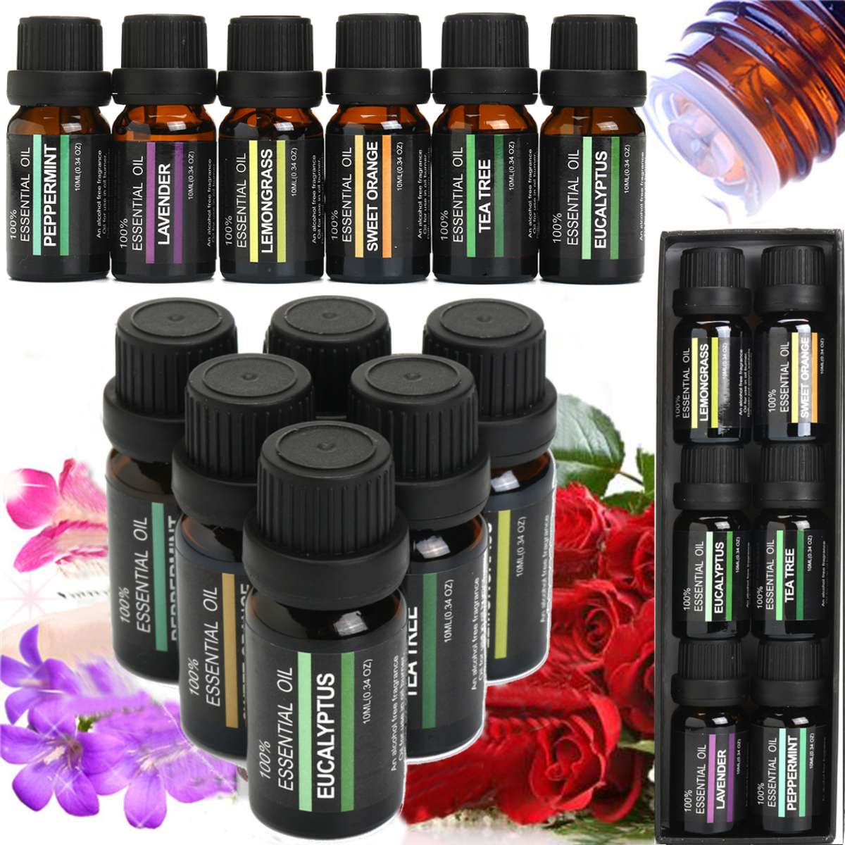 RHJY-6PcsSet-10ml-Pure-Natural-Aromatherapy-Essential-Oils-Therapeutic-Plant-1248673