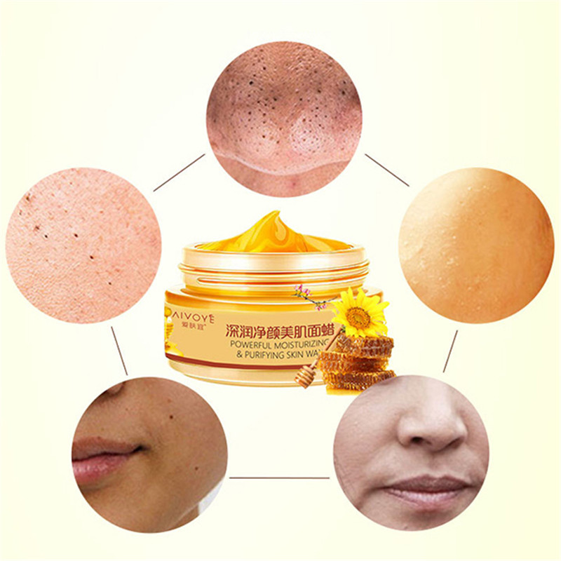 120g-Honey-Facial-Wax-Cream-Extract-Mositurizing-Blackhead-Remove-Exfoliate-1212335