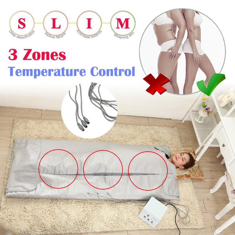 3Zone-Far-Infrared-FIR-Sauna-Blankets-Slimming-Body-Shaper-Detox-Home-Spa-Machine-1317704