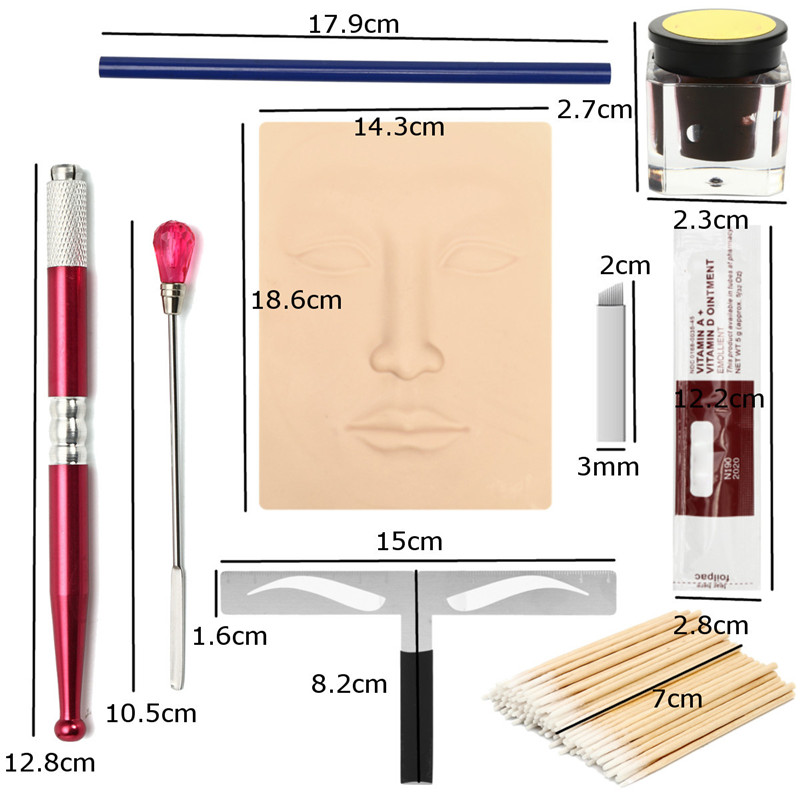 Semi-Permanent-Tattoo-Accessories-Set-Beginners-Tool-For-Eyebrows-Painting-Full-Tools-1356374