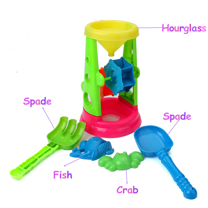 5-Pcs-Kids-Seaside-Beach-Toy-Plastic-Shovel-Spade-Sand-Castle-Pit-Water-Toy-1173872