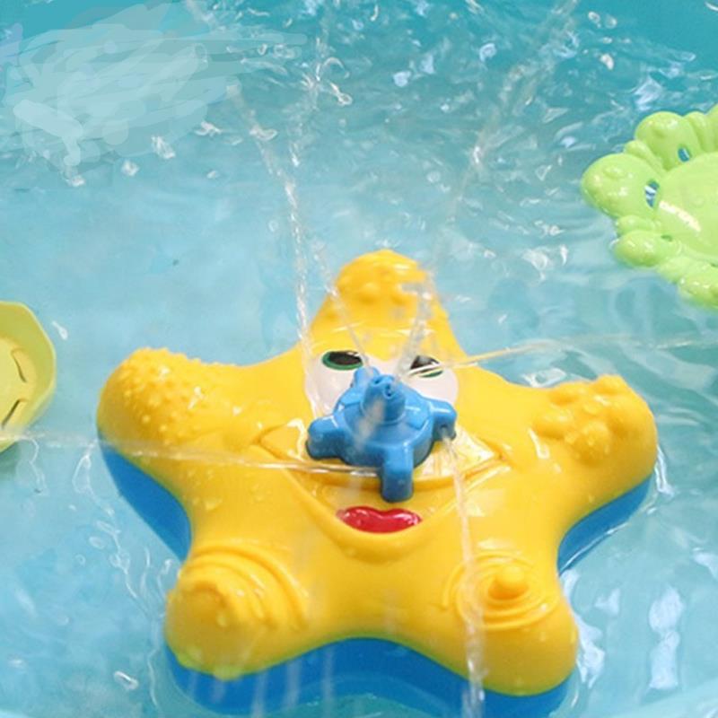 Cikoo-Bath-Toys-for-Baby-Kids-Bathtub-Bathroom-Swimming-Pool-Beach-Electric-Starfish-Floating-Water--1175759