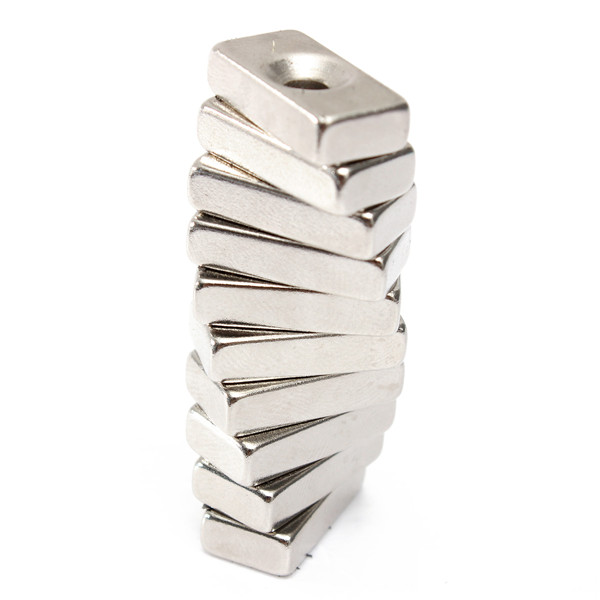 10pcs-Block-Magnets-20x10x5mm-Hole-4mm-Rare-Earth-Neodymium-N5-Magnetic-Toys-947145