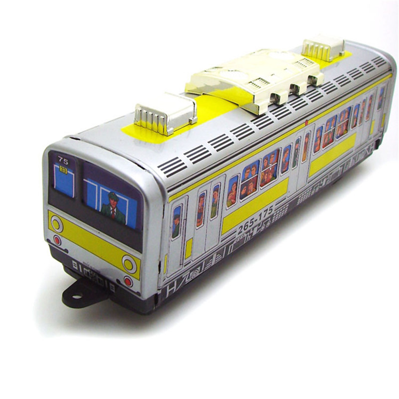 Classic-Vintage-Clockwork-Subway-Train-Wind-Up-Reminiscence-Children-Kids-Tin-Toys-With-Key-1146057
